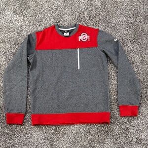 Mens Nike Ohio State Pull Over
